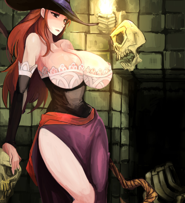 Dragon's crown sorceress
