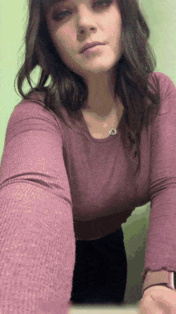 She wants to show you something