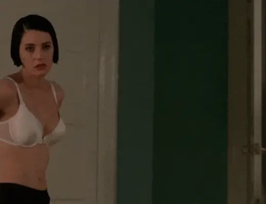 Paget Brewster bra