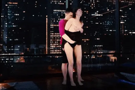 Mr John enjoying ur mom's body at his suite room