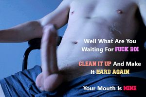 Submit to his gorgeous cock