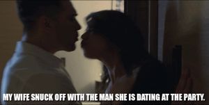 sneaking to the spare room