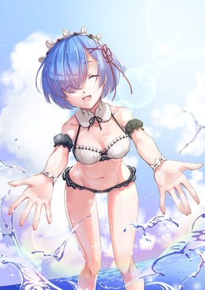 Rem Maid Bikini (Re: Zero)