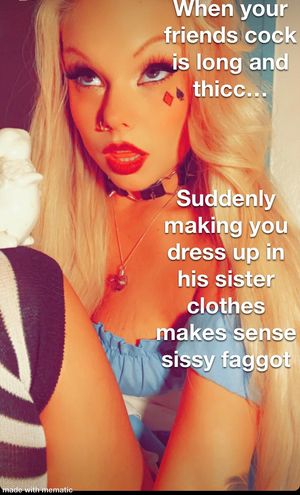 Cera made up in costume