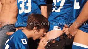 They play with footballs, I play with real, sweaty MAN-BALLS