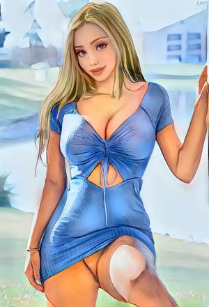 AI app generated cartoon