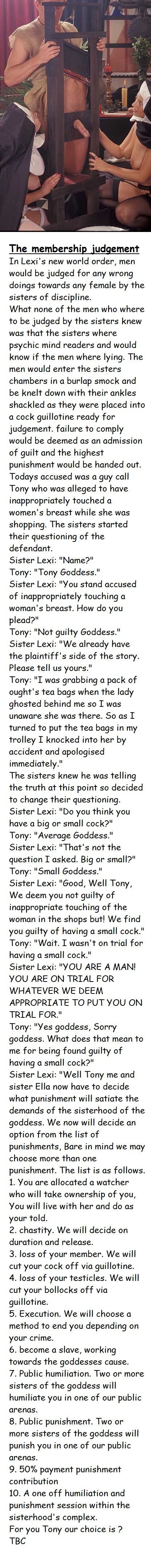 Nuns punishment