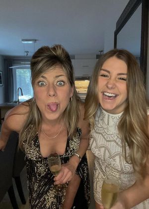 Silliness, fun & downblouse.