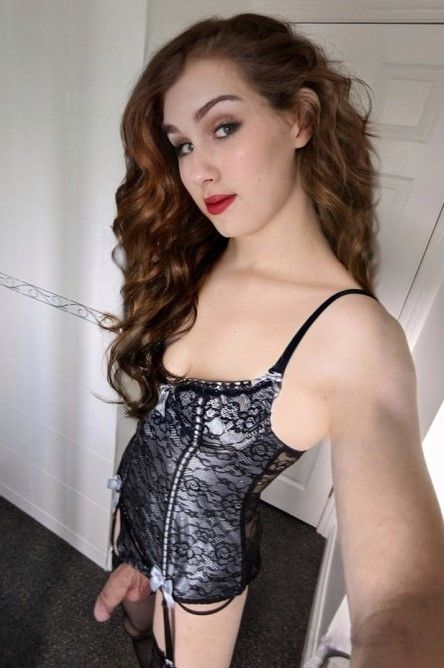 sexy trap in lingerie 24