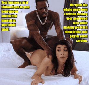 He consumated the marriage for you