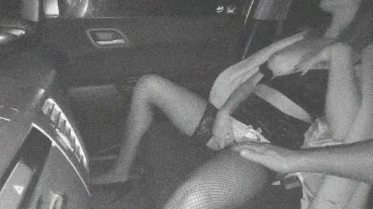 In the parking lot after the party, husband lets wife hook up with another guy.