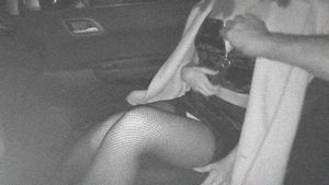 In the parking lot after the party, husband lets wife hook up with another guy.