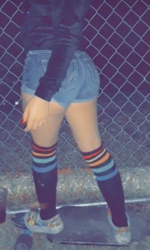 My cousins softball ass