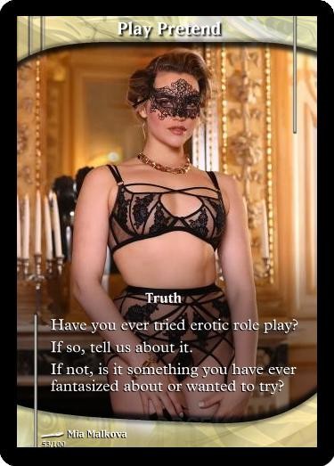 Truth: Play Pretend