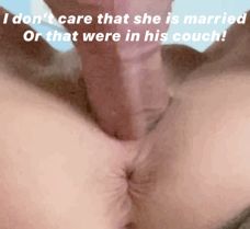 Wrecking that pussy for her husband!