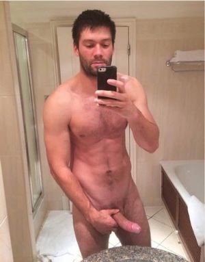 Nude Man With A Very Big Penis