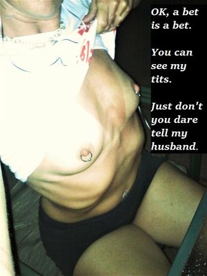 Don't you dare tell my husband