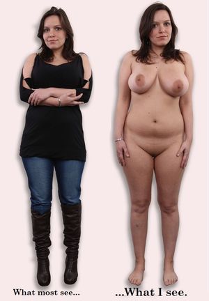 Women look better naked