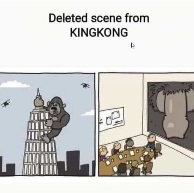 Behind the scenes King-Kong