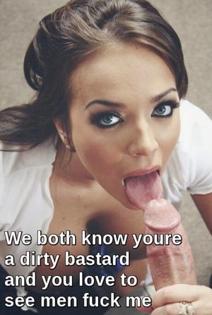 I love showing off for my dirty, confident husband.