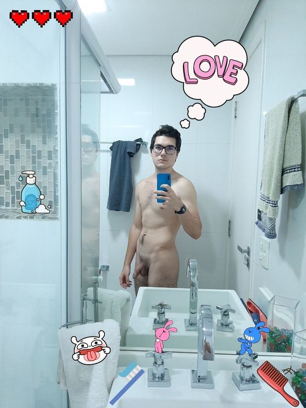 Male teen naked selfie (nudes by RAPHA BRITADEIRA)