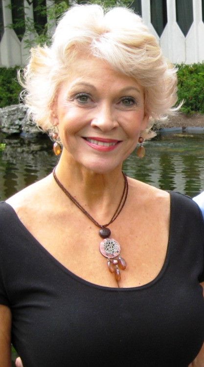 Mother is still a beautiful woman.