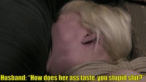 He pulled his dick straight from her ass to my throat