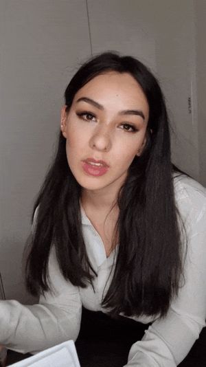 she highlighted her best assets at the interview. hired!