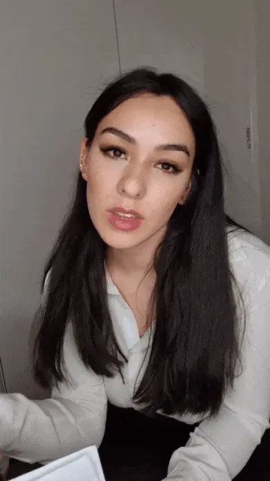 she highlighted her best assets at the interview. hired!