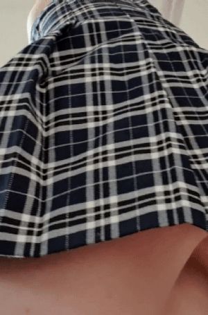Plaid skirt