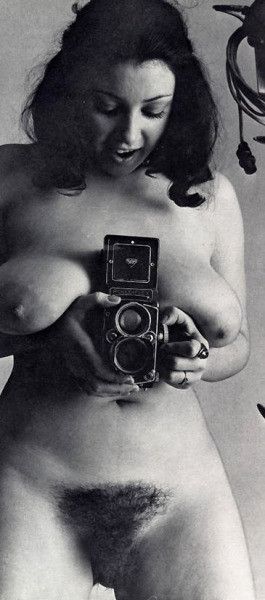 Retro selfie