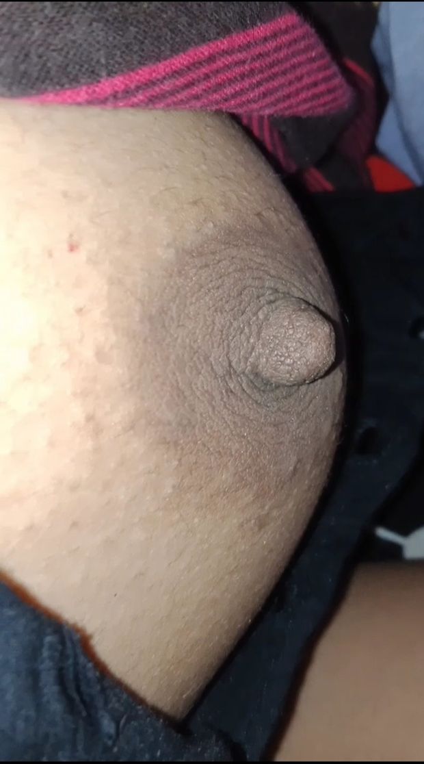 Big boob cute nipple