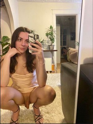 Pretty babe with a bonus