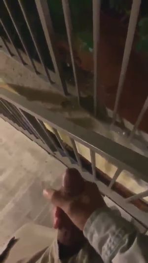 Big Cum in public from my co-worker.