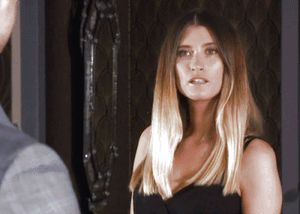 Emmerdale Debbie Dingle looking hot in hotel