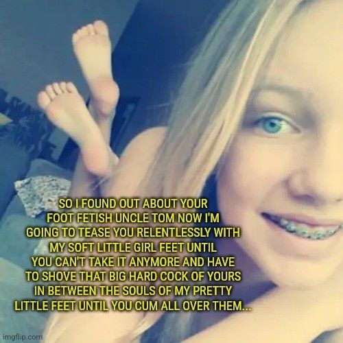 Uncle's foot fetish