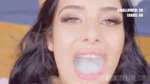 Bukkake. Big gulp. 21 loads.