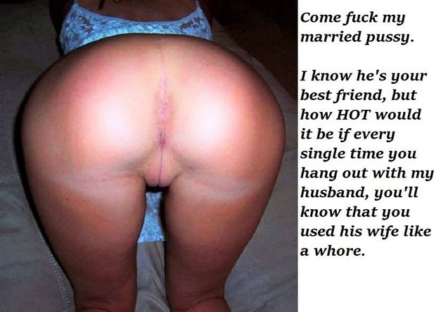 Come fuck my married pussy