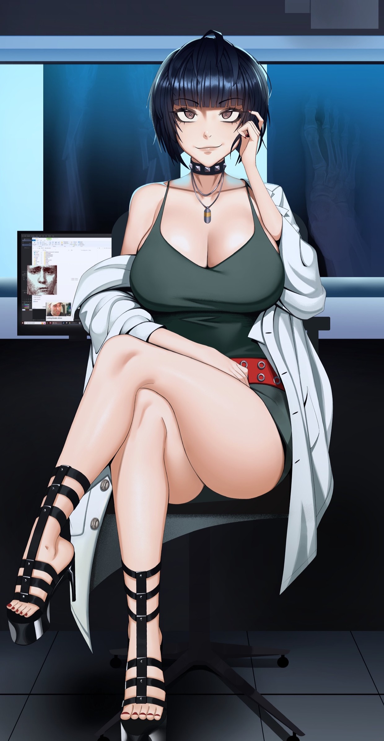 Hmm... interesting. So.. this always happens when you come for your appointments? Well, let’s see what I can do for that. };}~