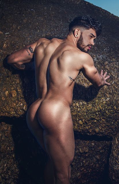 Brazilian male model Ricardo Avila