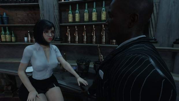 tifa's late night meeting
