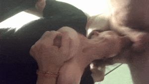 Hot amateur slut gets rough facefuck