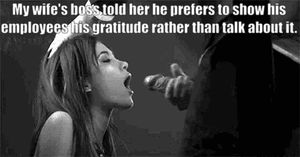 My wife says that her boss is very into alternative leadership techniques.