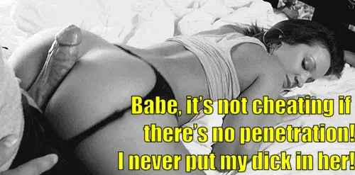 That was a lie, I was balls deep in those holes all night