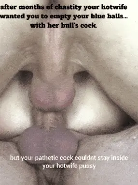 Missed your chance be ready to get locked again with your blue balls...