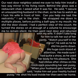 I went straight home and ate my wife’s pussy.