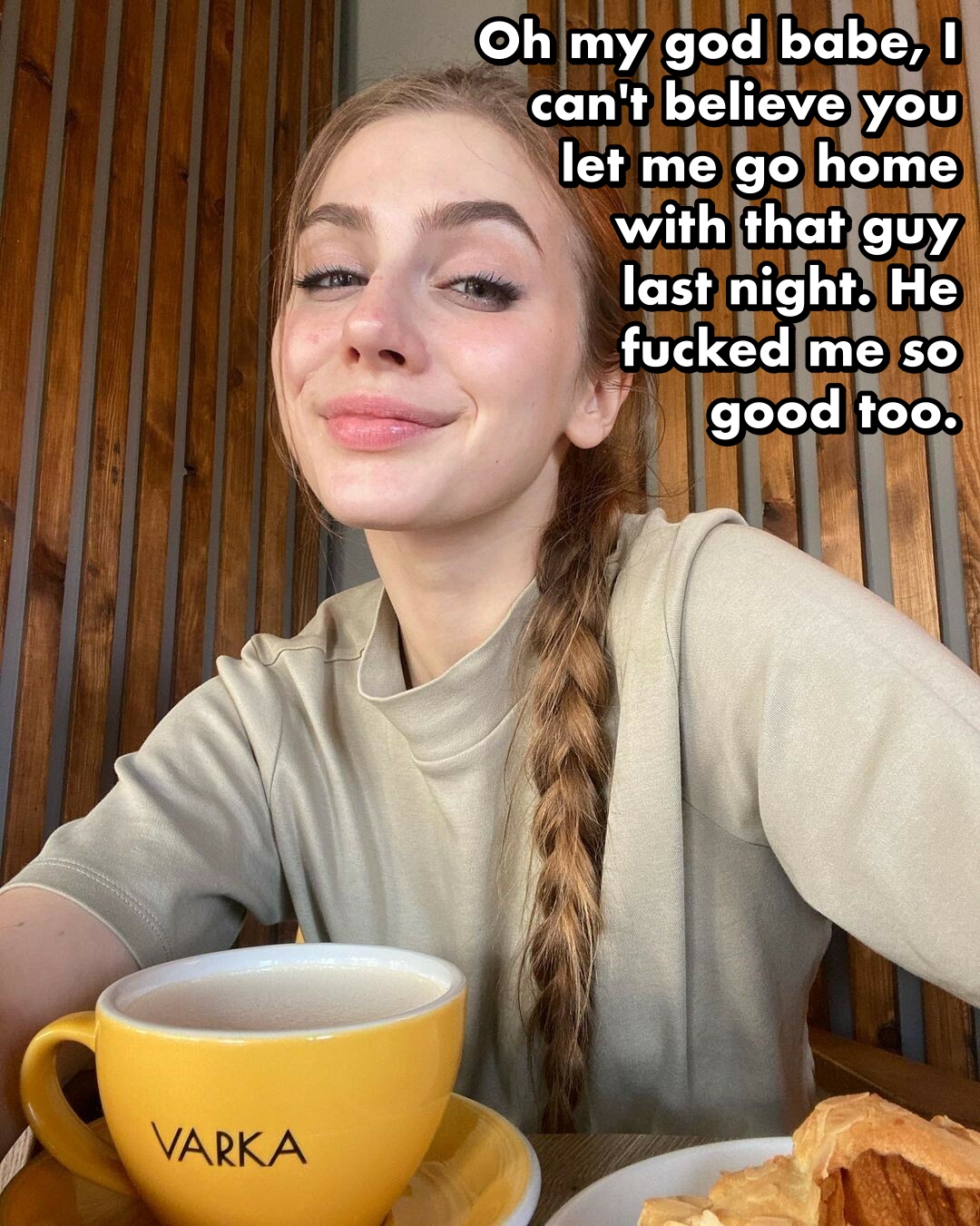 back to his place