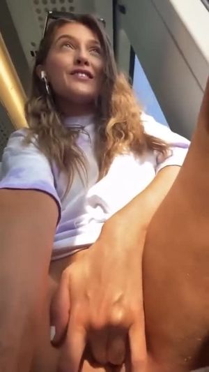 Masturbating on the train...