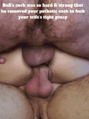 Your cock was too weak infront of bull's cock