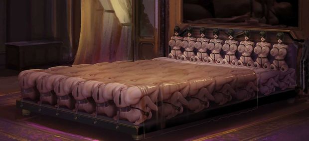 King size bed
